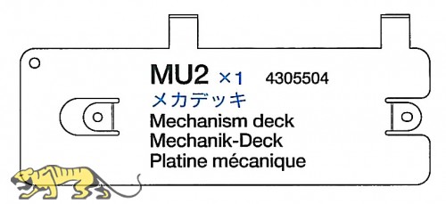 Mechanism Deck (MU2) for Tamiya M26 Pershing (56016) 1:16