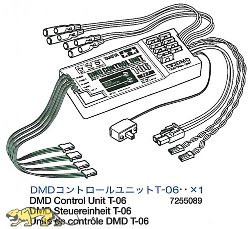 DMD Kontroll Einheit T-06 für Tamiya M26 Pershing (56016) 1:16