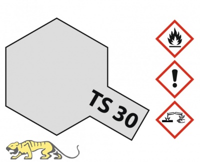 Tamiya TS30 Metallic Silber - Glänzend - 100ml