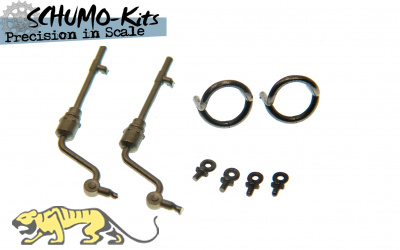 Metal Parts Set I - Front - Leopard 2A6 - 1/16