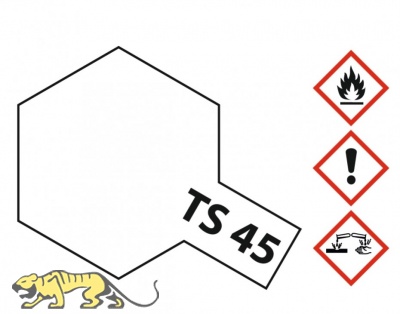 Tamiya TS45 Pearl White - Gloss - 100ml