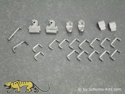 Metal Part Set II. (small parts set) Leopard 2A6