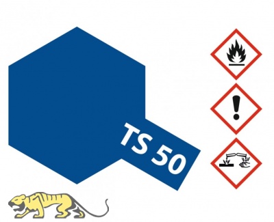 Tamiya TS50 Mica Blau - Glimmer - Glänzend - 100ml