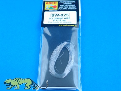 ABER Soldering wire 0.25mm - 5m