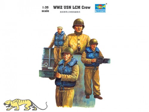 WW2 USN LCM crew - 1/35