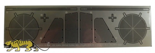 Photo-Etched Parts A for Tamiya Leopard 2A6 (56020) 1:16