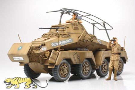 Sd.Kfz.232 Afrika Korps 8-Rad schwerer Panzerspähwagen - 1:35