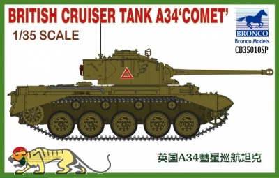 British Cruiser Tank A34 - Comet - 1/35