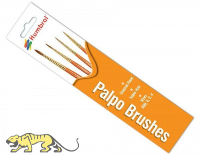 Palpo Pinsel-Set (Größen 000, 0, 2 & 4)
