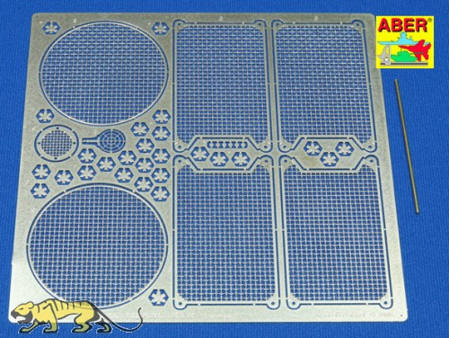 Photo Etched Grills for Tamiya King Tiger 1:16 (ABER)