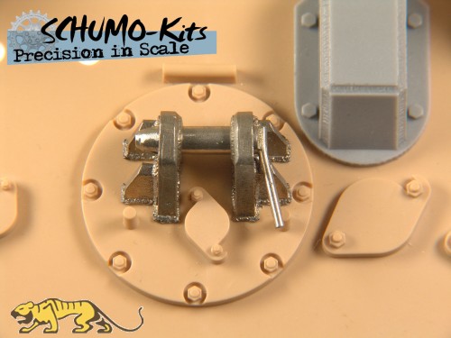 Panther G and Jagdpanther (heavy mounting plates ) - 1/16
