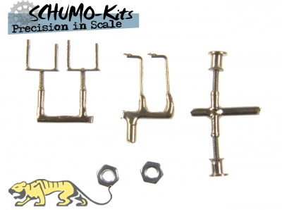 Abschleppseilhalter-Set Jagdpanther