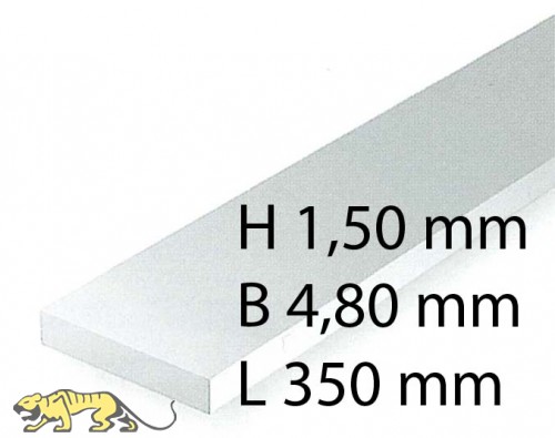 Plastic-Stripes - 1,50 x 4,80 x 350 mm (9 Pcs.)