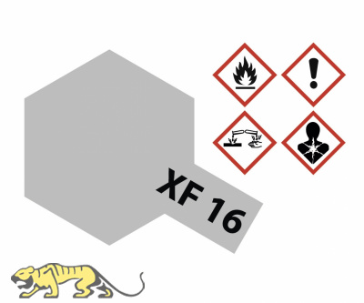 Tamiya XF16 - Aluminum - Flat - 23ml