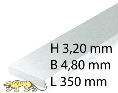 Plastic-Stripes - 3,20 x 4,80 x 350 mm (6 Pcs.)