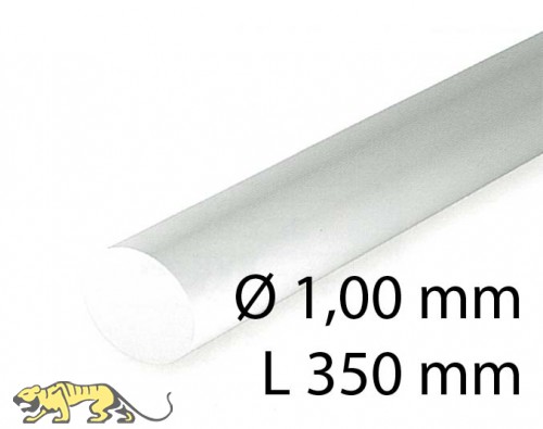 Rundstäbe - Ø 1,00 x 350 mm (10 Stück)