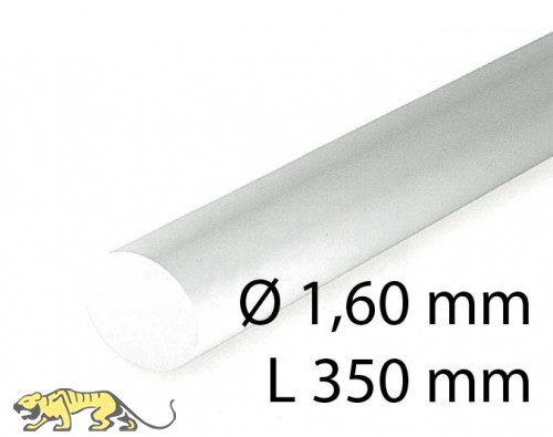 Round rods - Ø 1,60 x 350 mm (8 Pcs.)