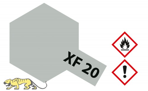 Tamiya XF20 - Medium Grey - Flat - 23ml