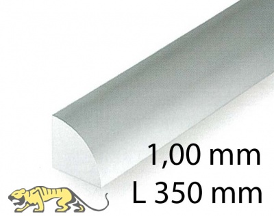 Quarter round - 1,00 x 350 mm (5 Pcs.)