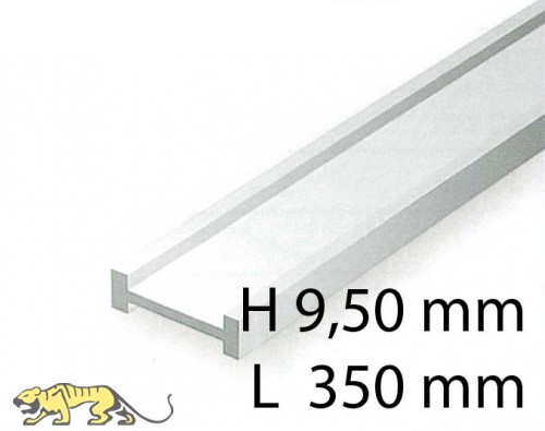 I-Profil - 9,50 x 350 mm (2 Stück)