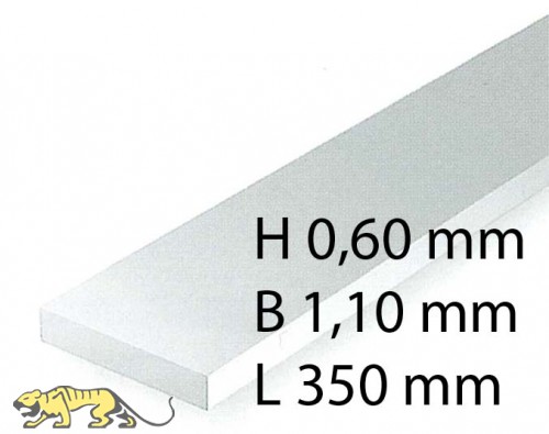 H0-Scale Streifen - 0,60 x 1,10 x 350 mm (10 Stück)