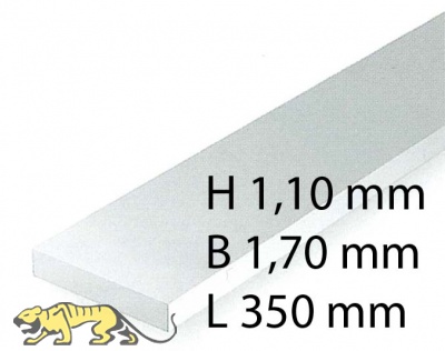 H0 Scale Strips - 1,10 x 1,70 x 350 mm (10 Pcs.)