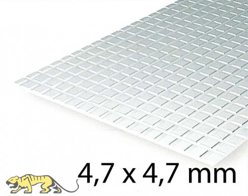 Sidewalk Sheet 4,7 x 4,7 mm (1 Pcs.)