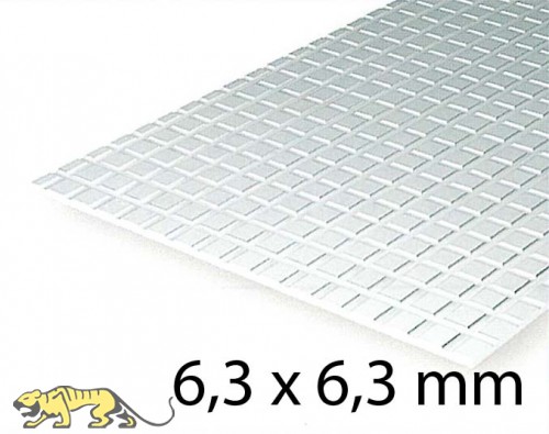 Sidewalk Sheet 6,3 x 6,3 mm (1 Pcs.)