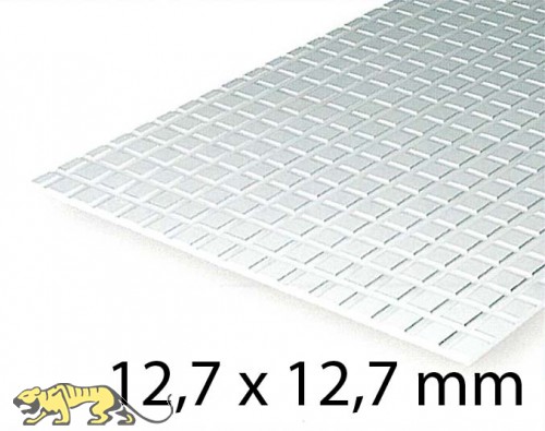 Gehweg-Platte 12,7 x 12,7 mm (1 Stück)
