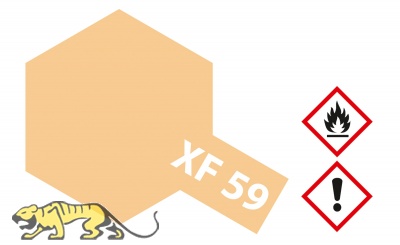 Tamiya XF59 - Desert Yellow - Flat - 23ml