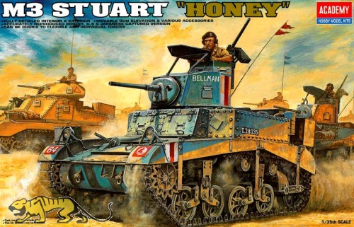 M3 Stuart - Honey - 1:35
