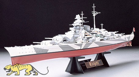 Tirpitz - Deutsches Schlachtschiff - 1:350