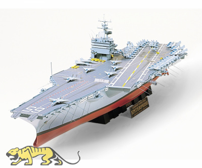 US Aircraft Carrier CVN-65 - USS Enterprise - US Navy Flugzeugträger - 1:350