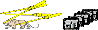 German 2 cm gun barrel FlaK 38 - Special Set for Flakvierling 38