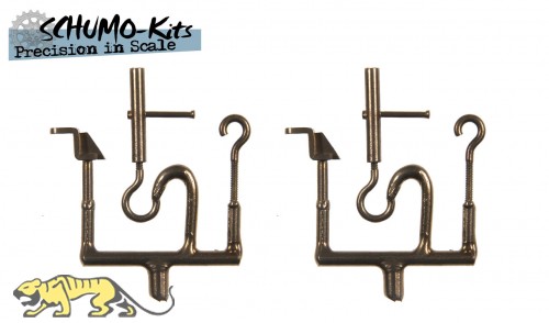 Turnbuckle and clamp for tow cable KV-1 / KV-2