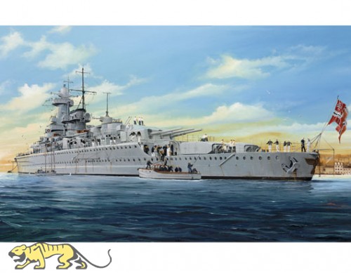 Deutsches Panzerschiff Admiral Graf Spee - 1:350