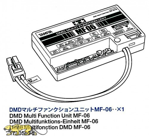 DMD Multi Funktion Unit MF-06 for Tamiya KV-1 / KV-2 (56028, 56030)