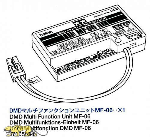 DMD Multifunktionseinheit MF-06 für Tamiya KV-1 / KV-2 (56028, 56030)