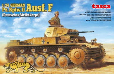 Panzerkampfwagen II Ausf. F - Deutsches Afrikakorps - 1:24