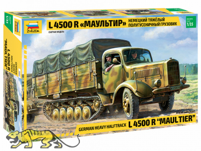 German Heavy Halftrack L4500R 