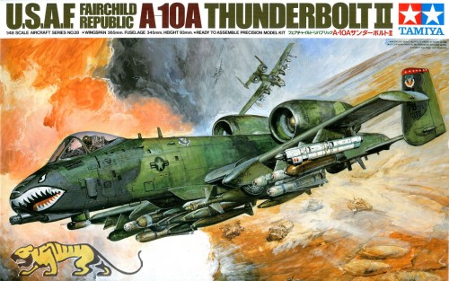 U.S.A.F. Fairchild Republic A-10A Thunderbolt II - 1:48