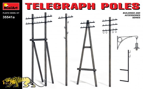 Telegraph Poles - 1/35