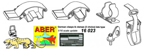 German clamps & clasps - Late Type