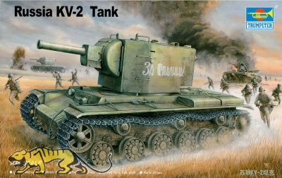 KV-2 - Russischer schwerer Panzer - 1:35