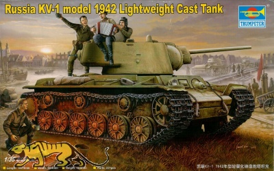 KV-1 Model 1942 - Lightweight Cast Tank - Russian Heavy Tank - 1/35