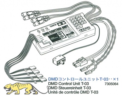 DMD Kontroll Einheit T-03 (56010, 56018, 56022, 56024 und 56026)