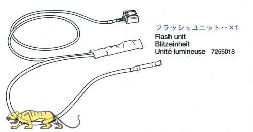 Blitzlichteinheit (56 -010, -016, -018, -020, -022, -024, -026, -032)