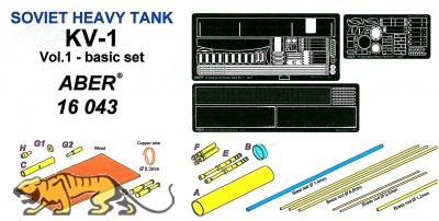 KV-1 Photo-Etched Set Vol. 1 - Basic Set (ABER)