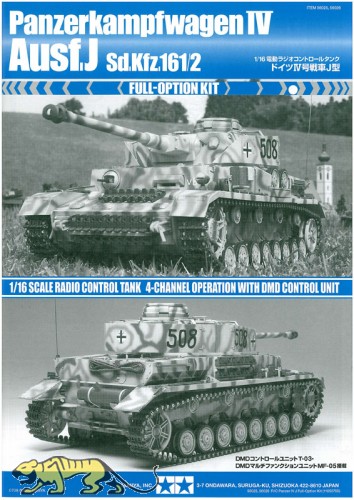 Bauanleitung für Tamiya Panzer IV Ausf. J (56026) 1:16