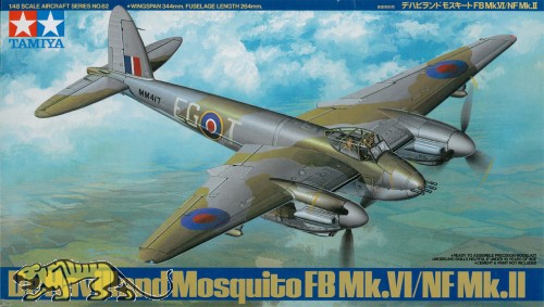 De Havilland Mosquito FB Mk. VI/NF Mk. II - 1/48